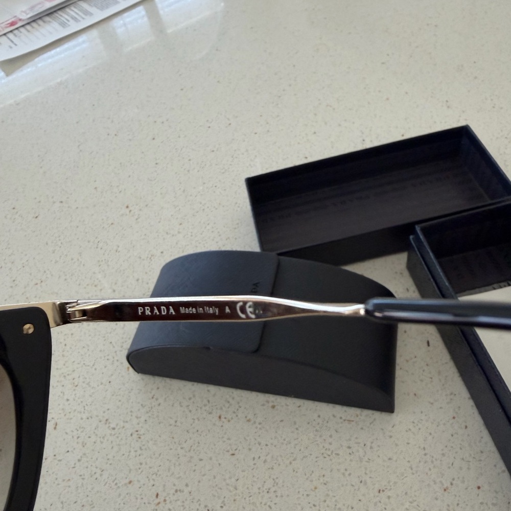 Black PRADA Cinema Sunglasses SPR 53S - Picture 4 of 8